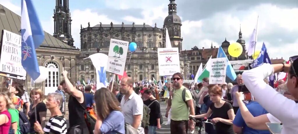 17. Juni 2023 in Dresden Großdemonstration für Frieden und Freiheit