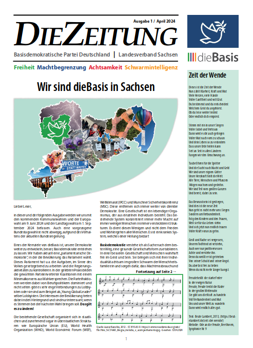 dieZeitung Ausgabe 1 April 2024