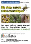 Der Imker Andreas Strobel referiert über das Leben mit den Bienen