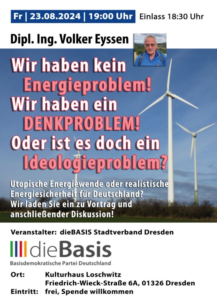 Wir haben kein Energieproblem