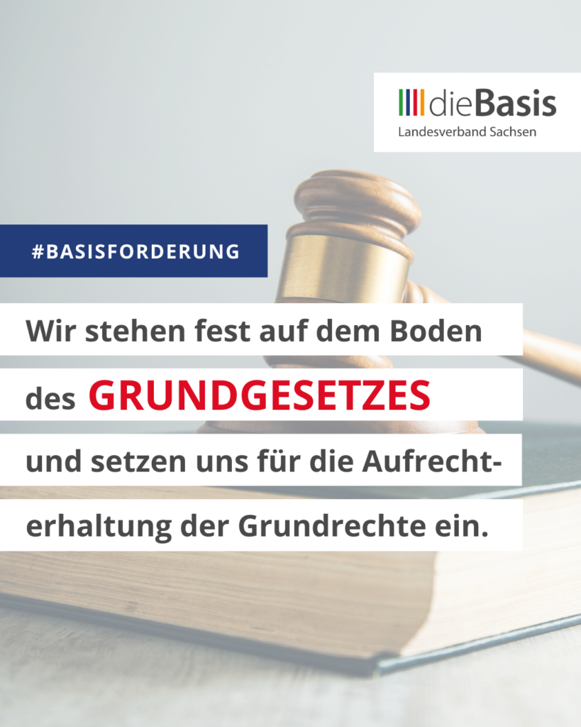 Basisforderung Grundgesetz