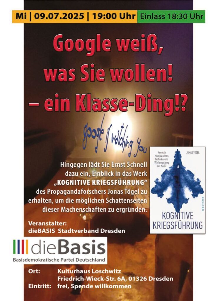 Vortrag: Kognitive Kriegsführung