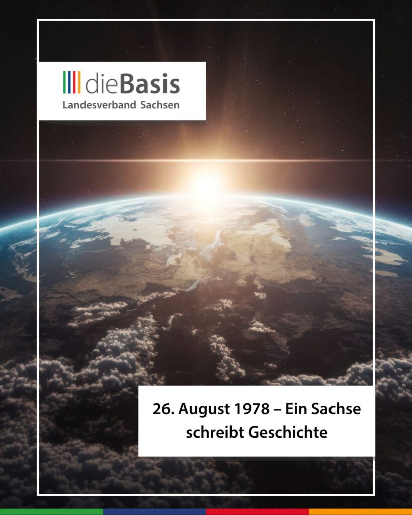 26. August 1978 – Ein Sachse schreibt Geschichte 2 LV SN Weltraum