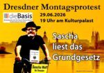 29.06.2026 Dresdner Montagsprotest